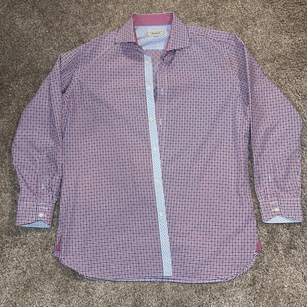 Ted Baker mens shirt 16.5 32/33